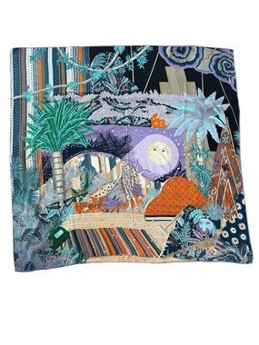Cashmere-Silk Designer-style 130cm Act III Scarf Shawl